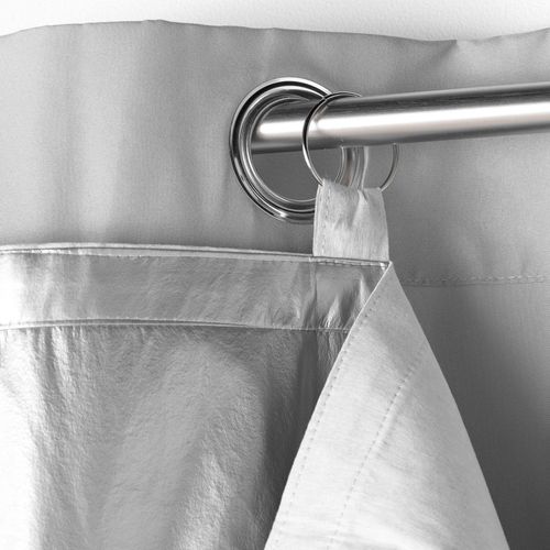 Doublure Thermique Avec Anneaux Pour Rideaux - 130x230 - Gris