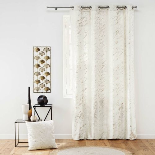 Coussin Blanc - Effet Marbré - 45x45 Cm - Blanc