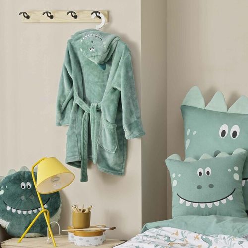 Coussin Déco Enfant "dina" 40x40cm Vert