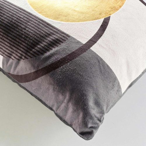 Coussin Déco En Velours "clarity" 45x45cm Multicolore