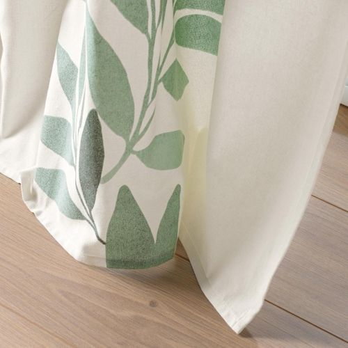 Rideau à Oeillets Nymphea Imprimé - 140x260 Cm - Naturel