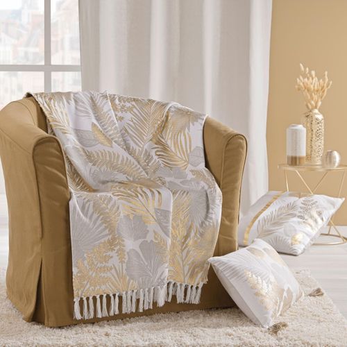 Coussin Déco Imprimé "melisse" 30x50cm Multicolore