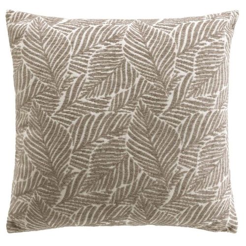Housse De Coussin Jacquard "vivo" 40x40cm Taupe