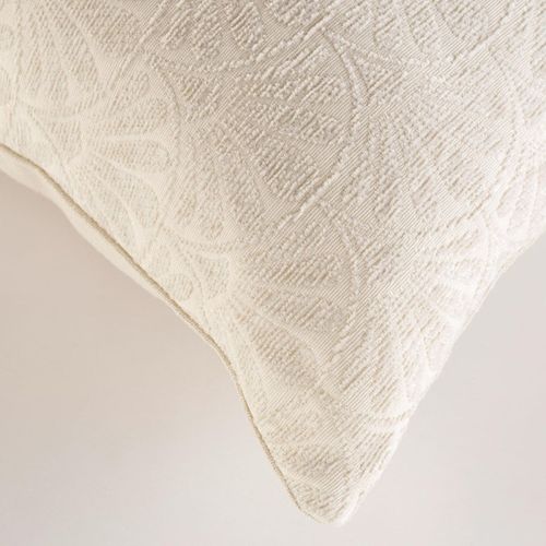 Housse De Coussin Jacquard "echo" 40x40cm Naturel