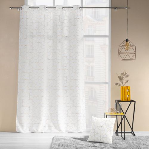 Coussin Déco "louxor" 60x60cm Blanc