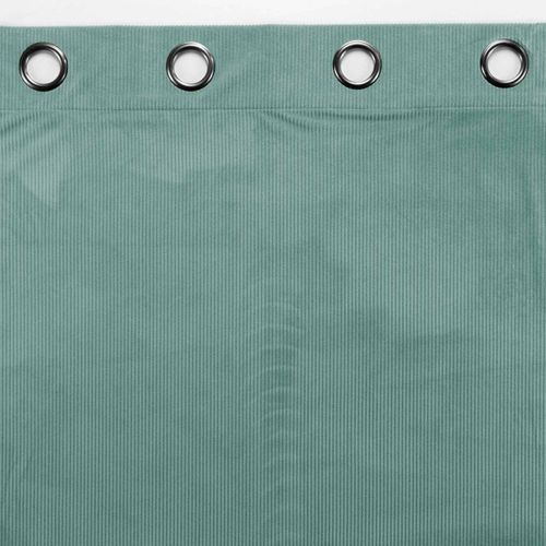 Rideau Velours Côtelé Casual 140x260 Cm Sauge