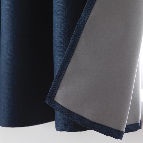 Rideau Occultant "crépuscule" 140x180cm Bleu
