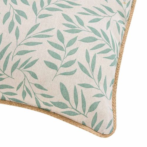 Coussin Déco Imprimé "naya" 45x45cm Sauge