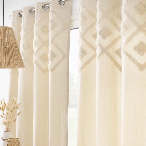 Rideau à Oeillets Tufté Inca 140x240 Cm