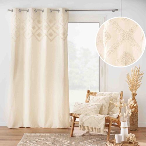 Rideau à Oeillets Tufté Inca 140x240 Cm