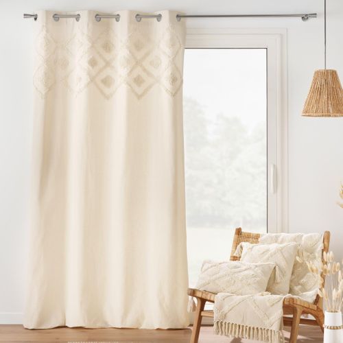 Rideau à Oeillets Tufté Inca 140x240 Cm