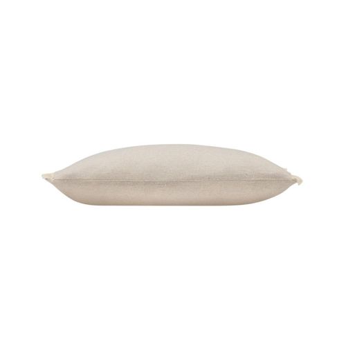 Coussin Déco à Franges "vertis" 30x50cm Beige