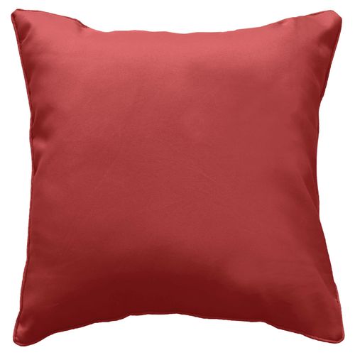 Coussin Déhoussable Compressé 60 X 60 Cm – Polyester Uni Essentiel Grenade