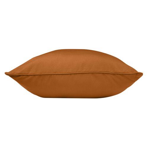 Coussin Déhoussable Compressé 60 X 60 Cm – Polyester Uni Essentiel Camel