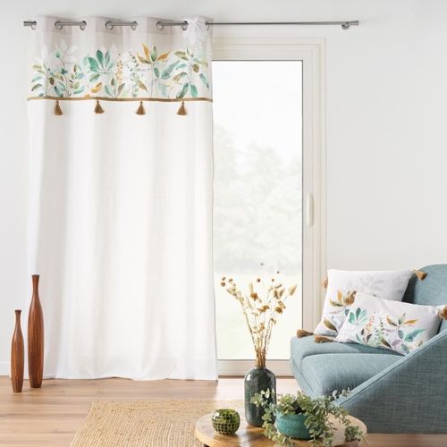 Coussin Déco à Pompons "dilaris" 30x50cm Multicolore