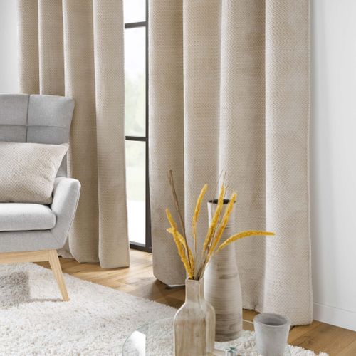 Rideau Occultant Flanelle 140x240 Flanela Beige