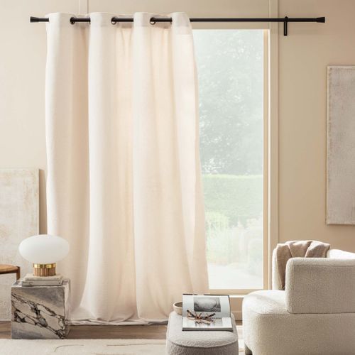 Rideau Obscurcissant Bouclette 140x260 Winona Naturel