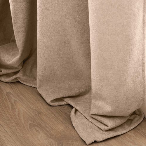 Rideau Obscurcissant Bouclette 140x260 Winona Sable