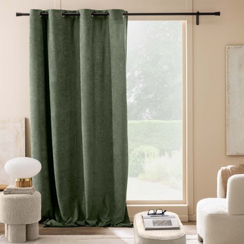 Rideau Obscurcissant Bouclette 140x260 Winona Cèdre