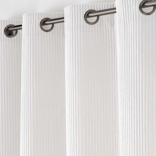 Rideau Obscurcissant Velours 140x260 Nils Blanc