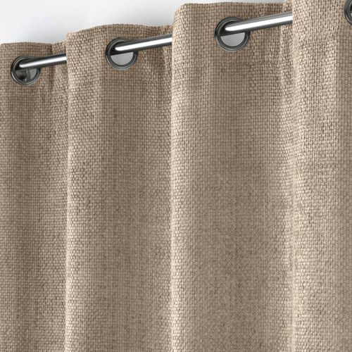 Rideau Obscurcissant Velours 140x260 Leo Sable