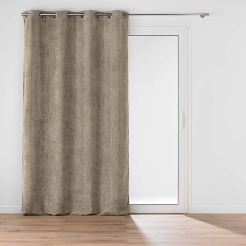 Rideau Obscurcissant Velours 140x260 Leo Sable