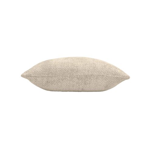 Coussin Déhoussable  45 X 45 Cm – Velours Chenille Leo Naturel