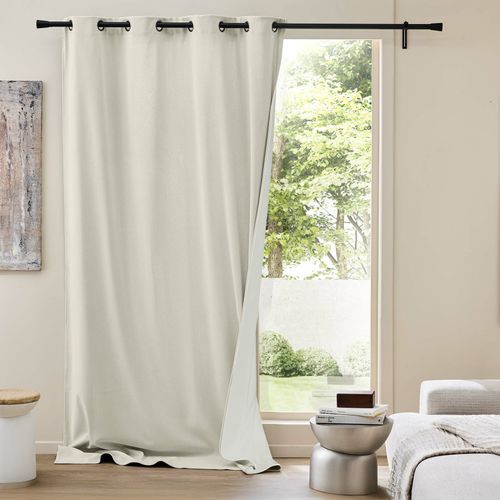 Rideau Thermique Velours 140x260 Madison Naturel