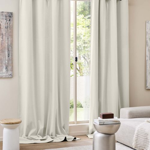 Rideau Thermique Velours 140x260 Madison Naturel