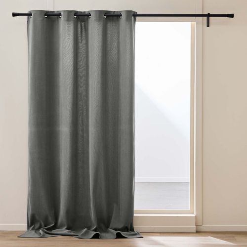 Rideau Thermique Velours 140x260 Madison Anthracite