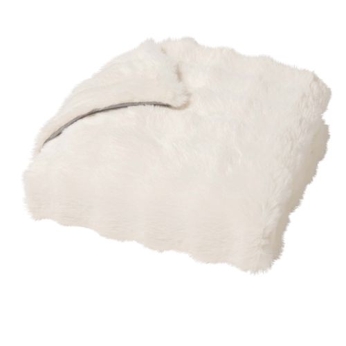 Plaid Fourrure Chaud Naturel 125x150 Mounty