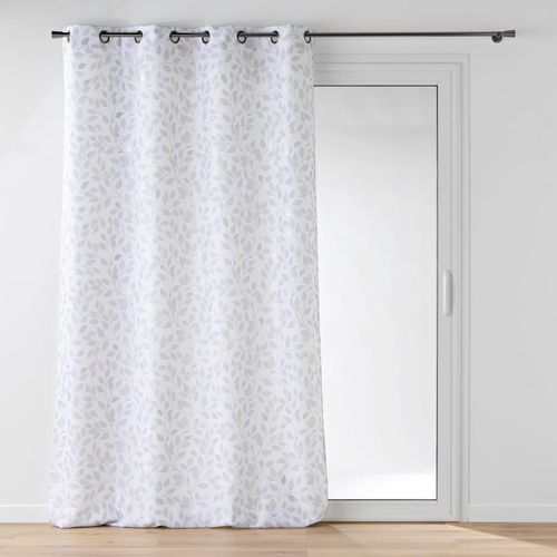 Rideau à Oeillets 140 X 260 Cm Polyester Imprimé Métallisé – Duchesse
