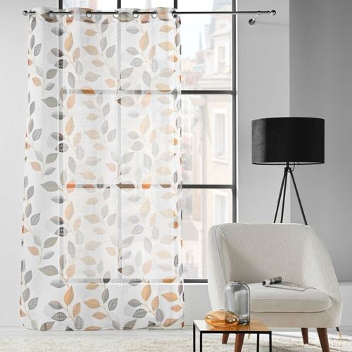 Rideau Voilage à Oeillets "vahine" 140x240cm Multicolore