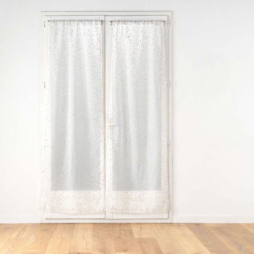 Paire De Voilages Passe-tringle "maissa" 70x200cm Doré