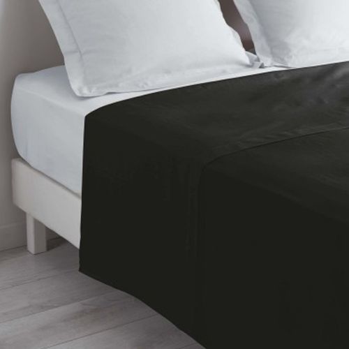 Drap Plat "lina" 240x300cm Charbon