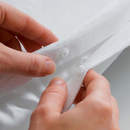 Housse De Couette "lina" 240x220cm Charbon