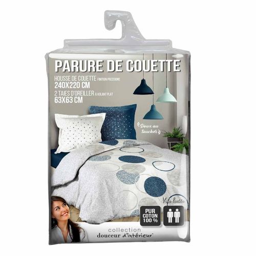 Parure De Lit Voie Lactée Blanc 240x220