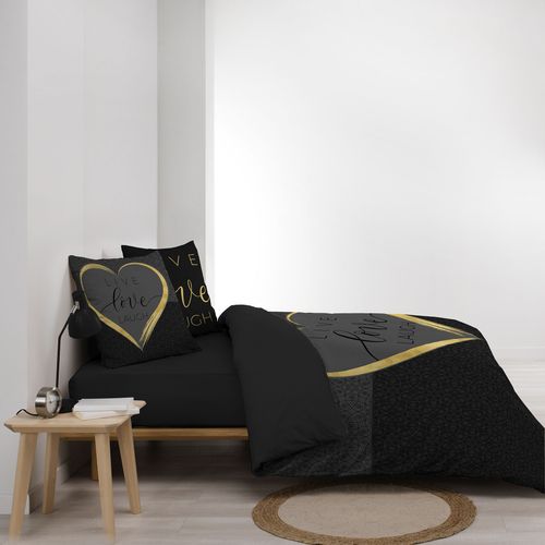 Parure De Lit Crazy Love Anthracite 200x200