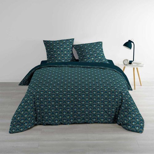 Housse De Coussin à Motifs "come" 60x60cm Bleu