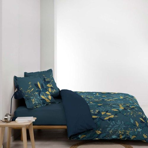 Parure De Lit Graminella Bleu Canard 240x220