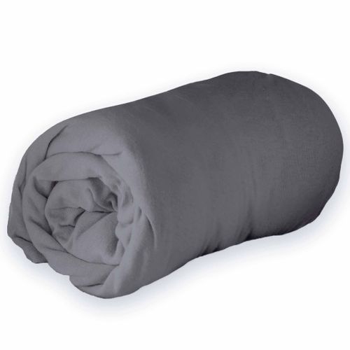 Drap Housse En Jersey Uni Anthracite 140x190 Cm