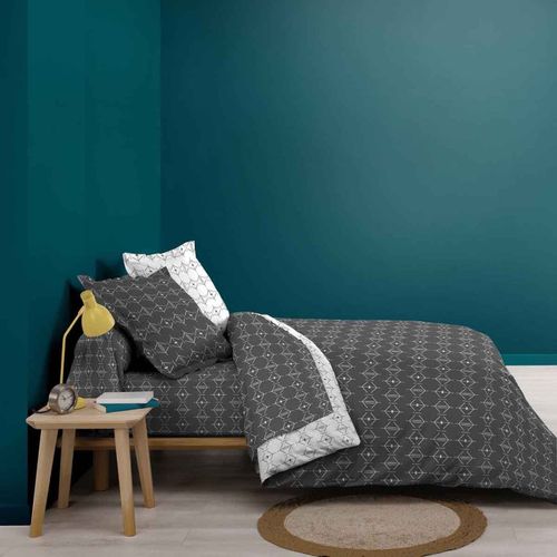 Housse De Couette "aristide" 240x220cm Anthracite