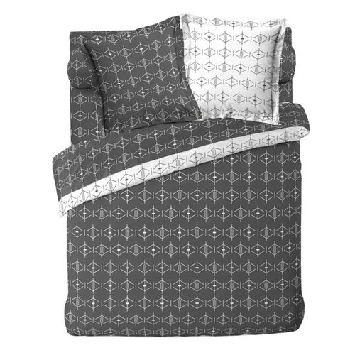 Housse De Couette "aristide" 240x220cm Anthracite
