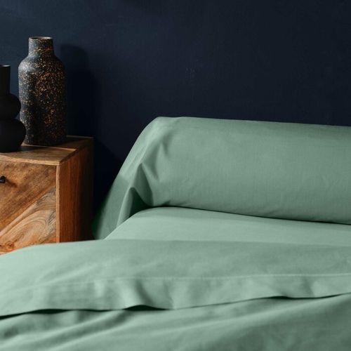 Taie De Traversin "lina" 85x185cm Sauge