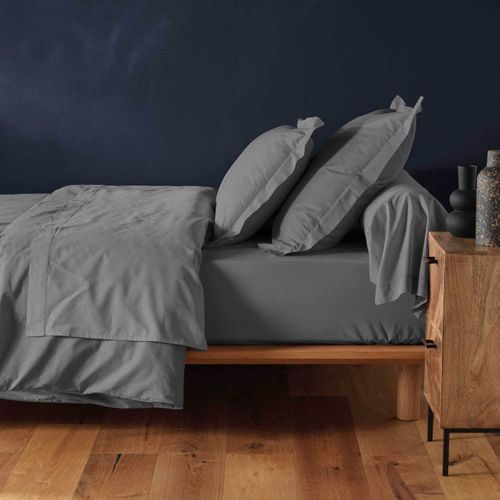 Drap Housse "lina" 90x190cm Anthracite
