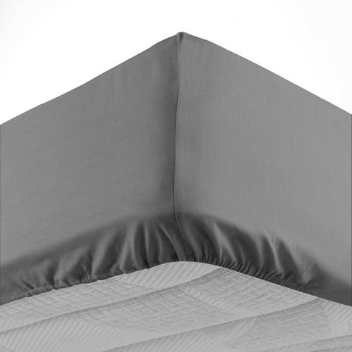 Drap Housse "lina" 160x200cm Anthracite