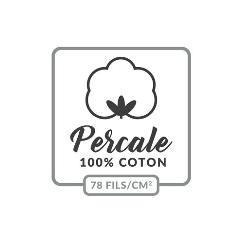 Drap Housse "percaline" 160x200cm White