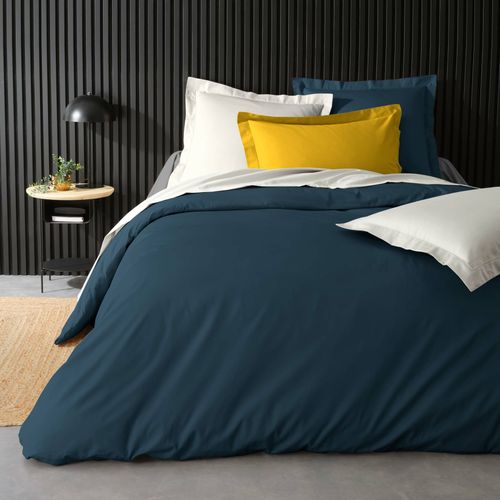 Housse De Couette "percaline" 240x260cm Curry