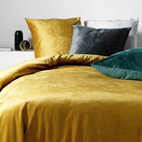 Parure De Lit 3 Pièces "velina" 240x220cm Anthracite