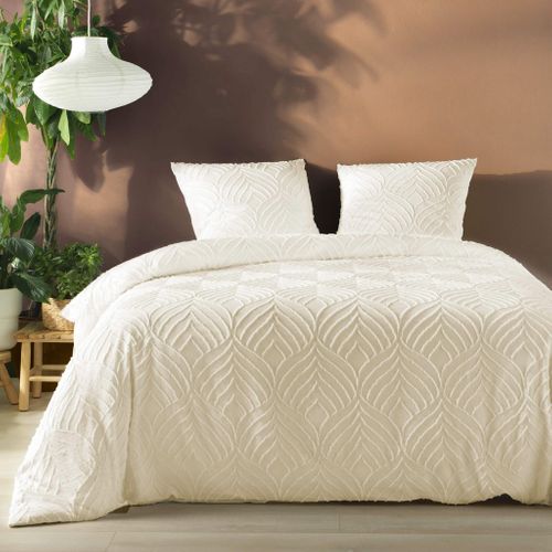 Parure De Lit Heltie Ivoire 240x220 Cm